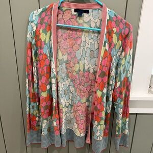Boden floral cardigan